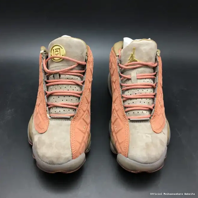 Official Maikesneakers Jordan Sepia Low Blush Stone Canteen-Terra Air CLOT 13 x AT3102-200 0406